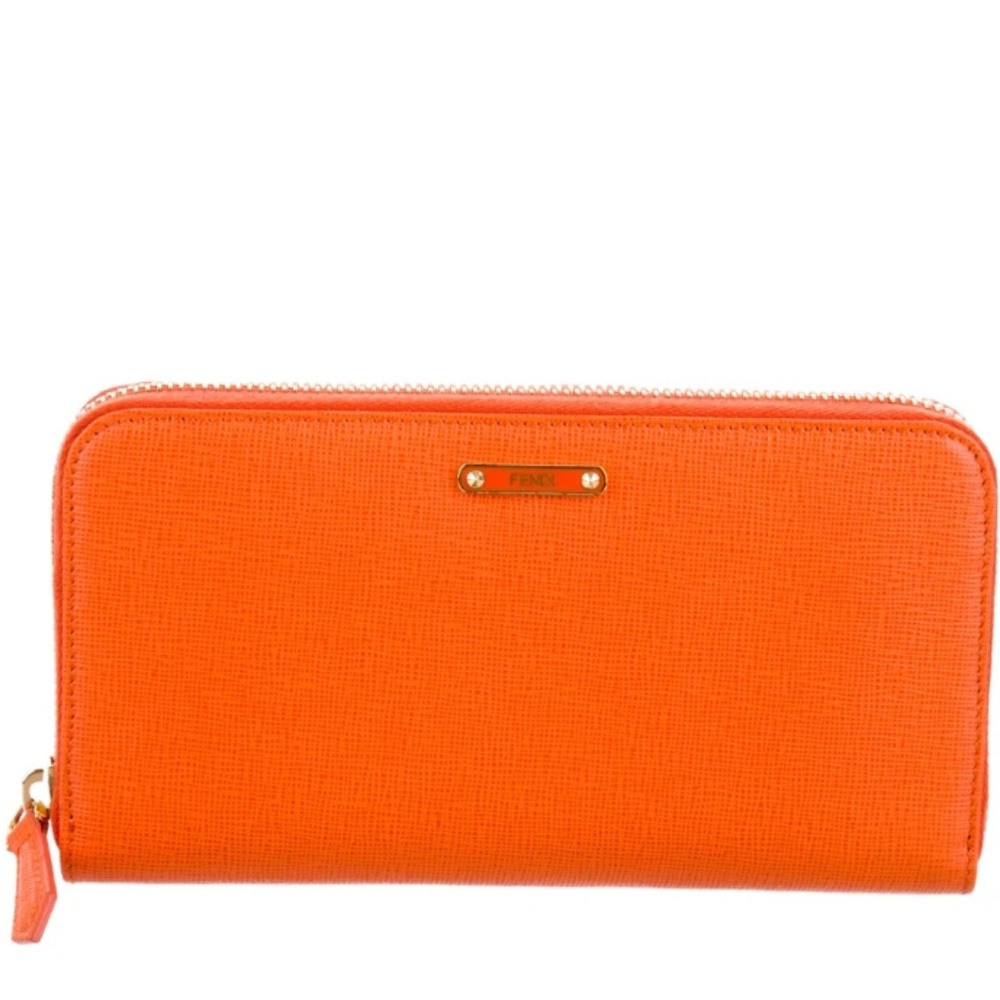 NWT Fendi Continental leather wallet